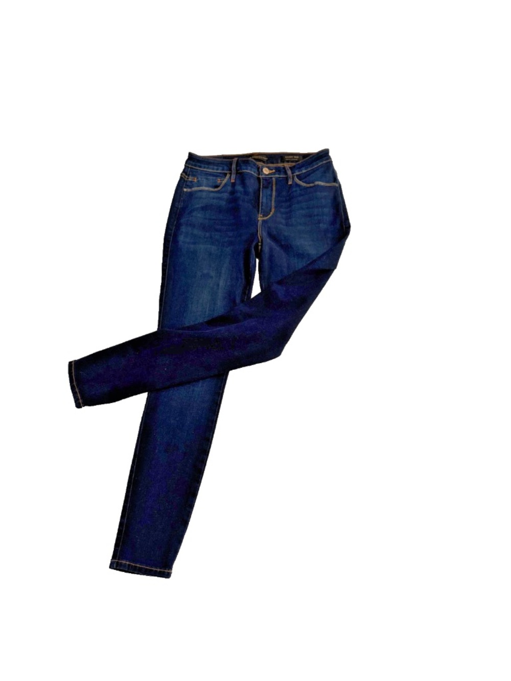 GUESS Sexy Curve Skinny Mid-Rise Jeans – Dark Wash – Women's Size 28 - Picture 3 of 6